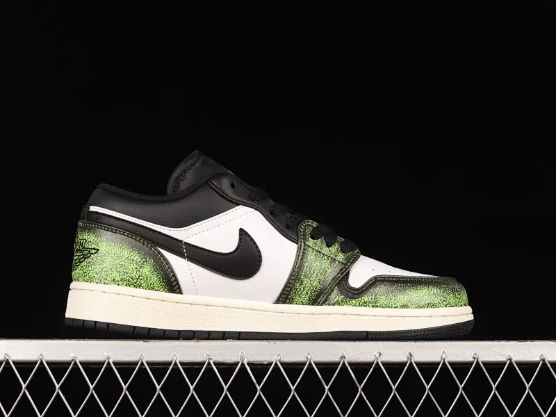 All categories Air Jordan Jordan series basketball shoes Air Jordan 1 Low Air Jordan 1 Low "Wear Away" AJ1 Joe 1 Forest Green DN3705-003